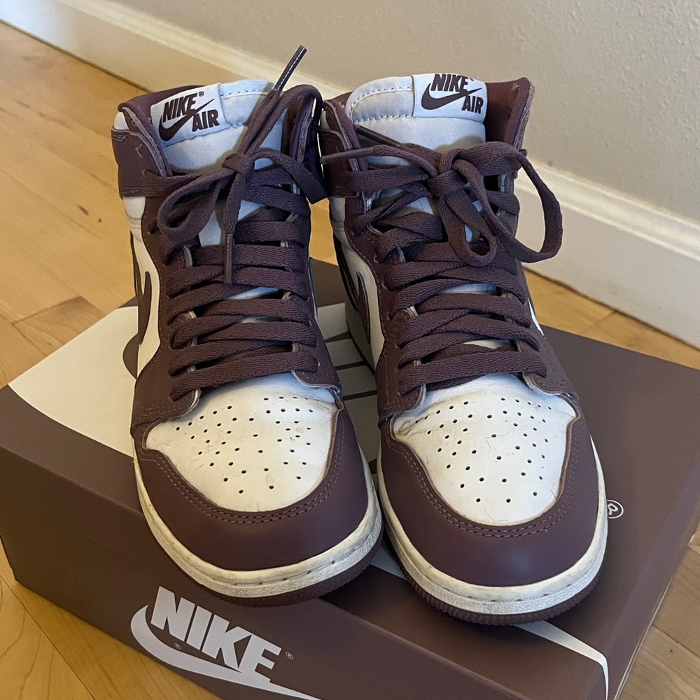 Nike Air Jordan EUC Mauve Kids 4.5/ Women’s 6.5 - Picture 2 of 7